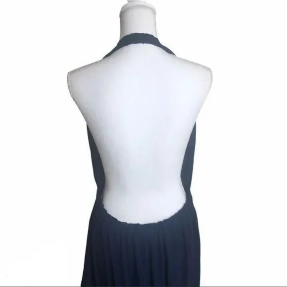 Show Me Your Mumu Navy Luna Halter Dress Size XXL Show Me Your Mumu Navy Luna Halter Dress Size XXL